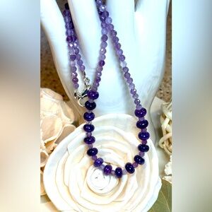 🌺Hand Crafted Genuine Amethyst Necklace🌺